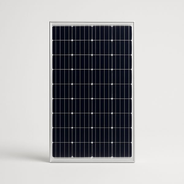 Painel solar de até 100 Wp — imagem ilustrativa