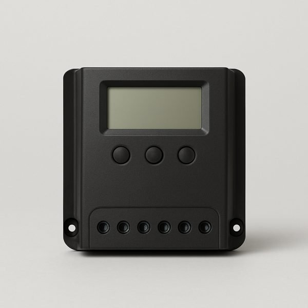 Controlador de carga PWM ou MPPT — imagem ilustrativa