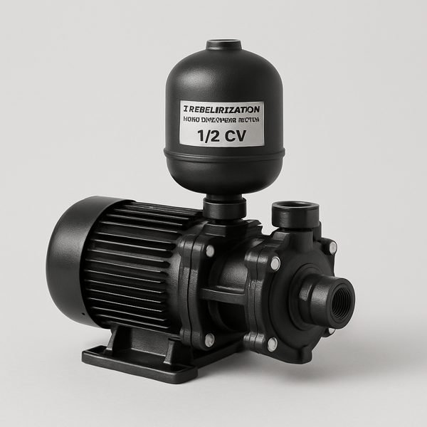 Pressurizador com acionamento automático de 1/2 CV — imagem ilustrativa