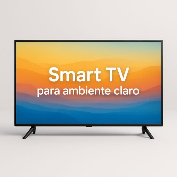 Smart TV para ambiente claro — imagem ilustrativa