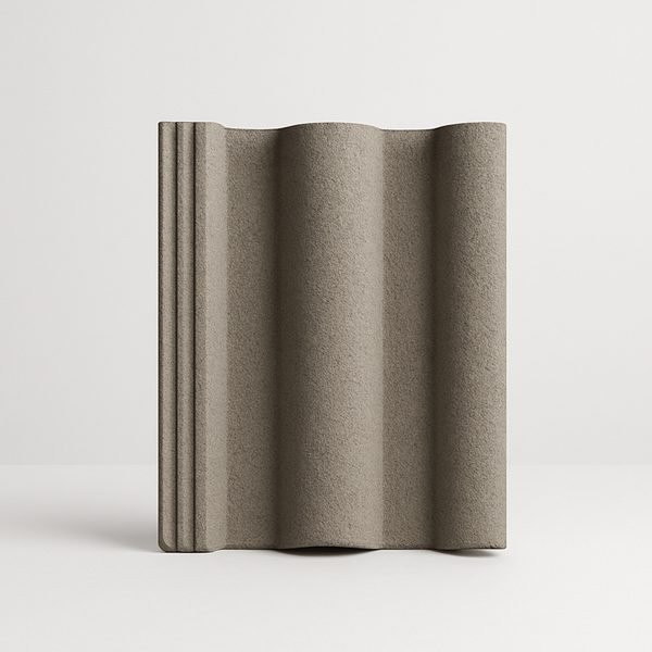Telha de concreto — imagem ilustrativa