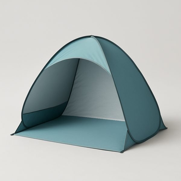 Tenda de praia pop-up automática — imagem ilustrativa