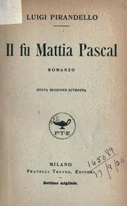 O Falecido Mattia Pascal