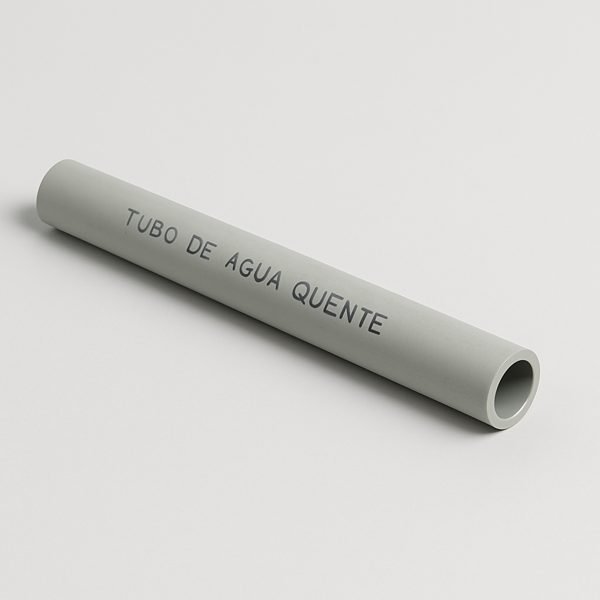 Tubo de água quente — imagem ilustrativa
