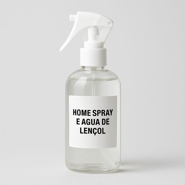 Home spray e água de lençol — imagem ilustrativa