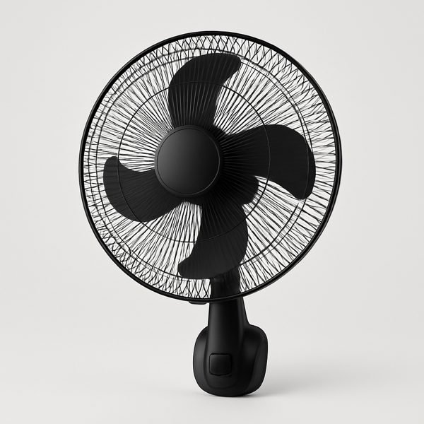Ventilador de parede oscilante — imagem ilustrativa