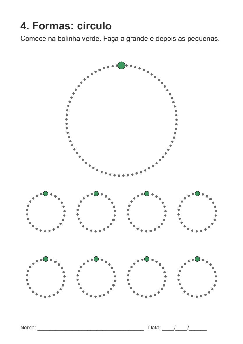 Formas geométricas para cobrir