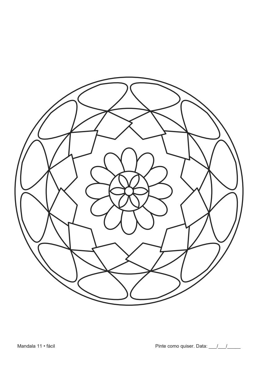 Outra mandala fácil